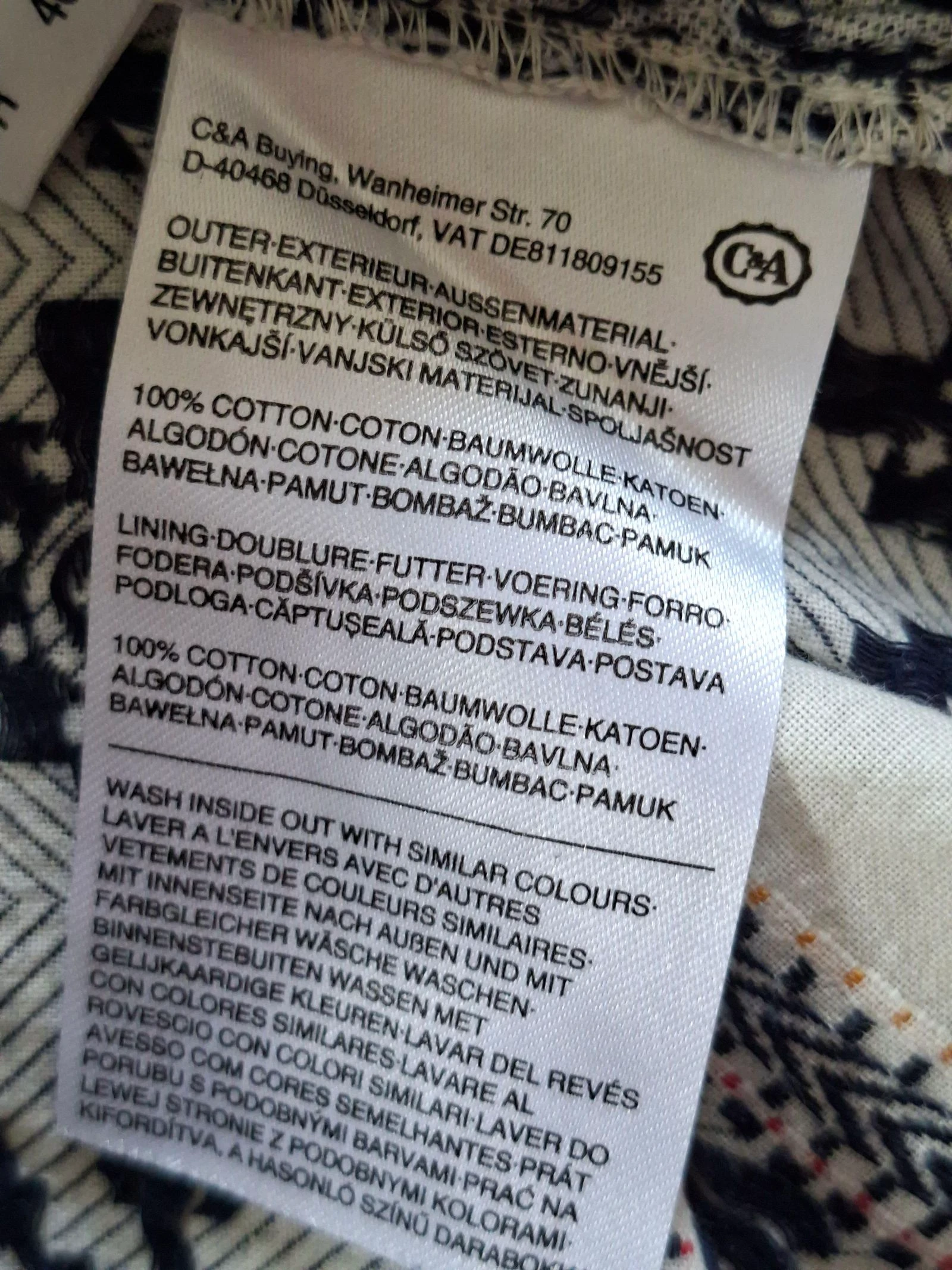 Vestido longo boêmio Yessica C&A T44 algodão cru azul alças ajustáveis forrado verão – photo 7